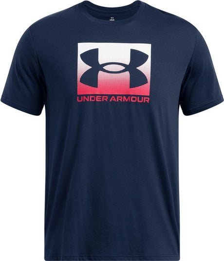 Under armour ua m boxed sports updated ss-blu heren sportshirt - academy - rood xxl