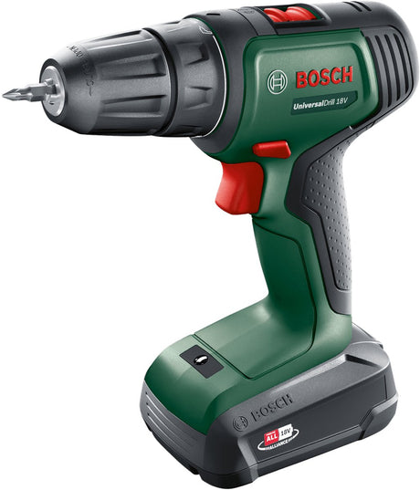 Bouwkern set met boor en accessoires bosch universaldrill 18 power 4all 18 v 40 nm