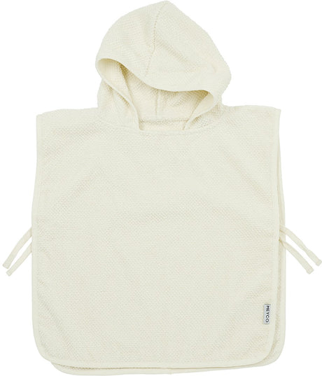 Meyco baby popcorn badponcho - natural - 1-3 jaar