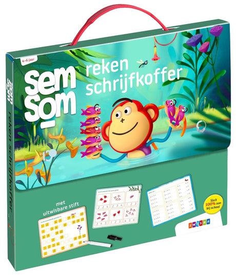 Wpg uitgevers semsom edutainment - semsom reken schrijfkoffer
