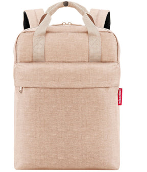 Reisenthel allday backpack m iso koeltas - rugzak - 15l - twist coffee beige