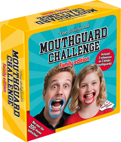 Identity games mouthguard challenge familie editie - partyspel - inclusief mondklemmen