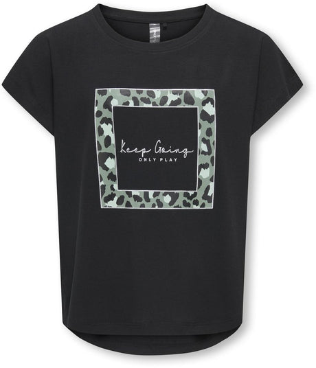 Only play - onpaub-mille on bat jrs tee girlsmeisjes t-shirt
