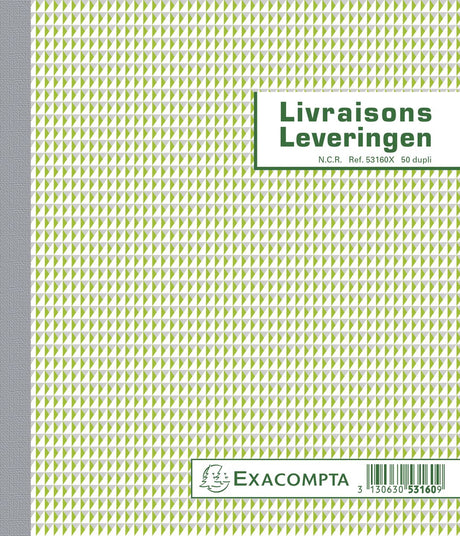 Exacompta leveringenboek manifold du 50vel nl fr