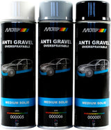 Motip anti steenslag in 500ml spuitbus zwart