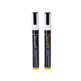 Overige merken securit krijtstiften 2-6 mm wit 2 stuks