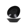 Slakom zwart 20,3x17xh6,4 cm vongola | 4 stuks