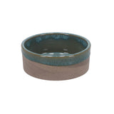 Schaaltje d10xh3,7 cm basalt ocean green | 6 stuks