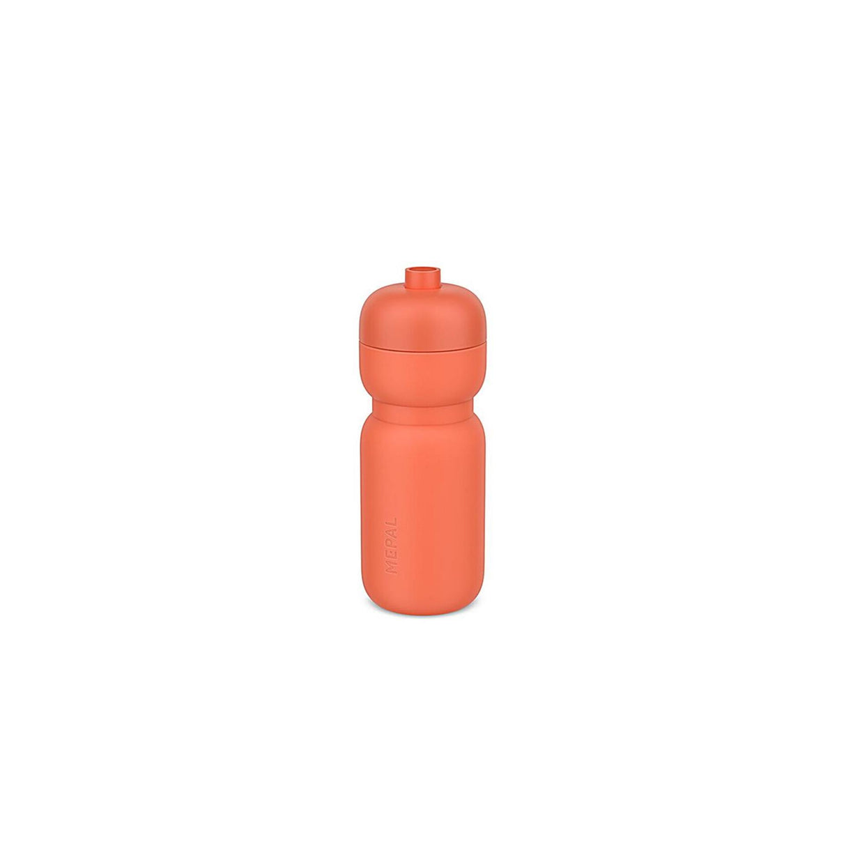 Mepal bidon squeeze sport - 600 ml - knijp en drink - lekdicht ventiel - vaatwasmachinebestendig - drinkflessen - peach orange