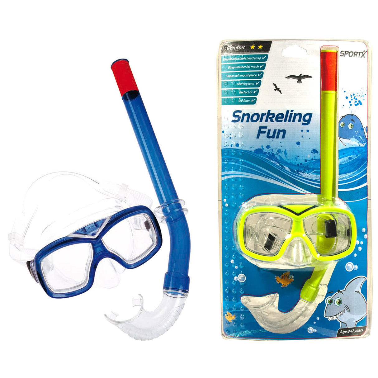 SportX Junior snorkeling set