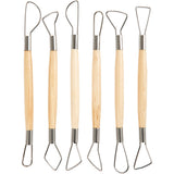 Creativ company https: www.cchobby.nl kleilusgereedschappen-ronde-kanten-l-20-cm-6-stuk-1-doos