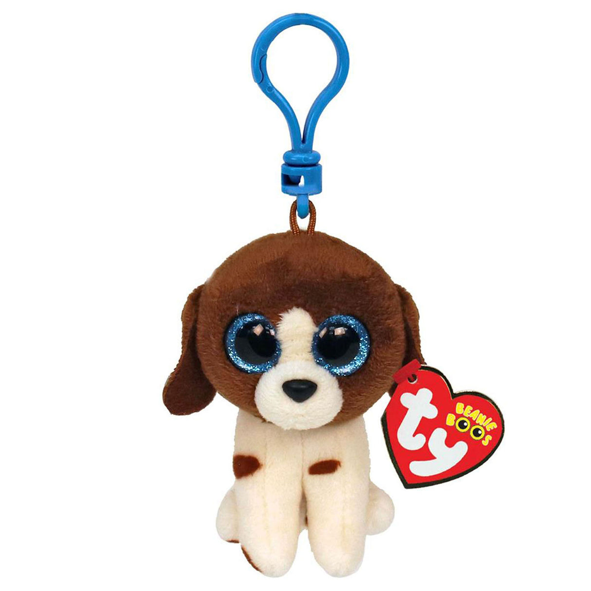 Ty Beanie Boo's Clip Muddles Dog, 7 cm