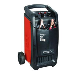 Weldman straightener-start 450a opstarten
