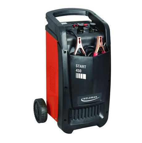 Weldman straightener-start 450a opstarten