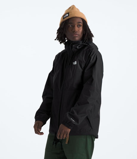The north face m antora rain hoodie heren outdoorjas - tnf zwart l