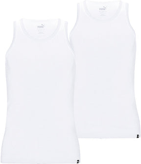Puma heren everyday hemd - white - xl - 2 paar