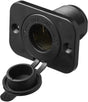 Proplus sigarettenaansteker-inbouwdoos - 12v 24v - met afsluitdop - zwart - 29 mm