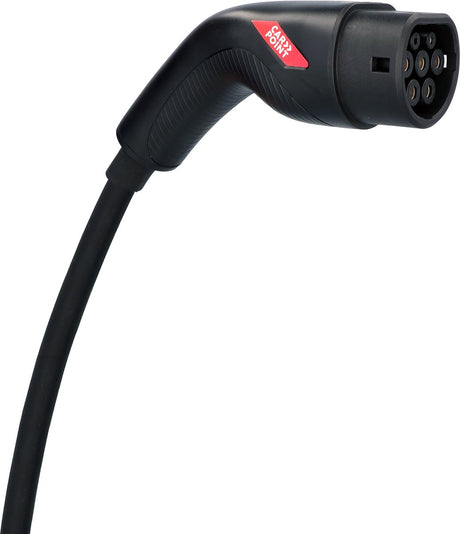 Carpoint type 2 ev laadkabel – max 7.4kw – 32a - 1fase – lengte 6 meter – mennekes type 2 stekker > type 2 stopcontact - ip55 spatwaterdicht