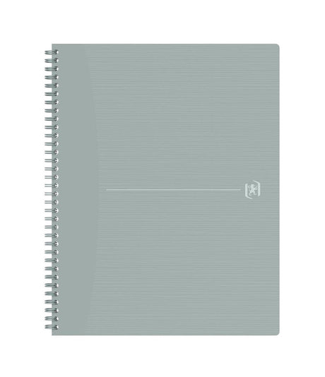 Oxford origins - duurzaam notitieboek - a4+ - geruit 5mm - 70 vel - grijs