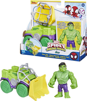 Hasbro marvel spidey and his amazing friends - hulk smash truck -speelset