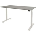 Zit-sta-bureau schaffenburg dextro plus duo t-voet grijs