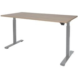 Zit-sta-bureau schaffenburg dextro basic t-voet havana cherry