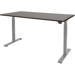 Zit-sta-bureau schaffenburg dextro basic t-voet logan eiken