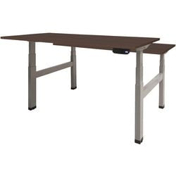 Zit-sta-bureau schaffenburg dextro basic t-voet logan eiken