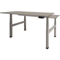 Zit-sta-bureau schaffenburg dextro plus duo t-voet grijs