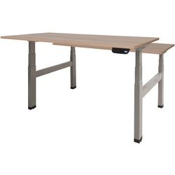 Zit-sta-bureau schaffenburg dextro plus duo t-voet havana cherry
