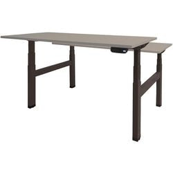 Zit-sta-bureau schaffenburg dextro plus duo t-voet grijs