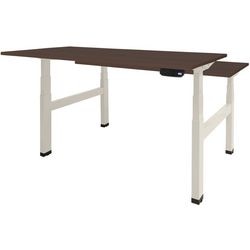 Zit-sta-bureau schaffenburg dextro basic t-voet logan eiken