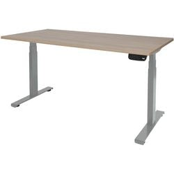 Zit-sta-bureau schaffenburg dextro basic t-voet havana cherry