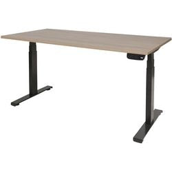 Zit-sta-bureau schaffenburg dextro basic t-voet havana cherry
