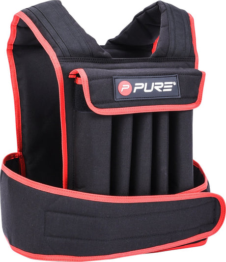Pure2improve - gewichtsvest met zandvulling - verstelbaar in gewicht - tot 20kg 20kg+