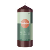 Bolsius stompkaars 150 58 velvet red