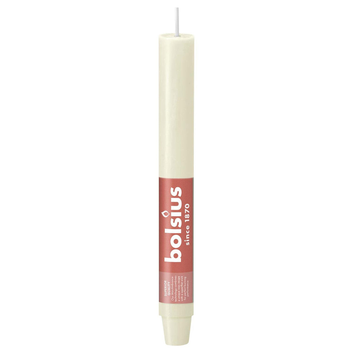 Bolsius tafelkaars xl 230 30 parel