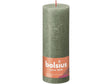 Bolsius rustiek stompkaars 190 68 fresh olive- fris olijf