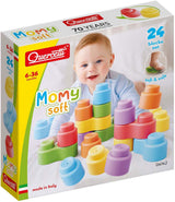 Quercetti momy soft bouwblokken, 24dlg.