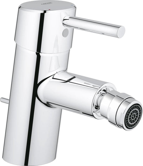 Grohe concetto bidetkraan - met trekwaste - chroom