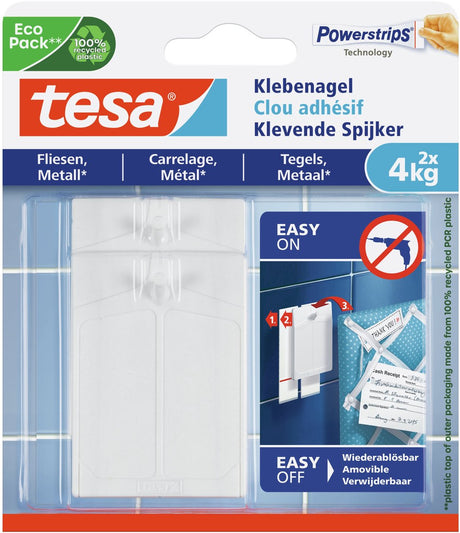 Tesa klevende spijker tegels en metaal 77766 4 kg