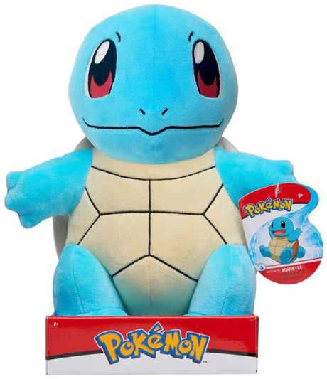 Pokémon pluche knuffel squirtle 30 cm - schildpad speelgoed.