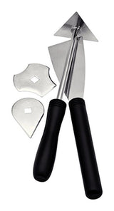 Rapid 1057356 - verfschraper set voor heteluchtpistool, doosje | 1 stuks