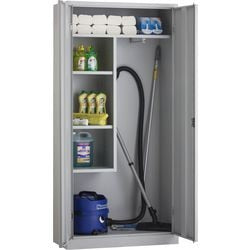 Bezemkast cm180c7035 grijs 80 x 50 x 180 cm