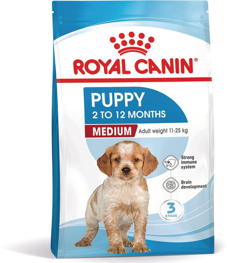 Royal canin medium puppy - hondenvoer - 4kg - puppy's middelgrote rassen