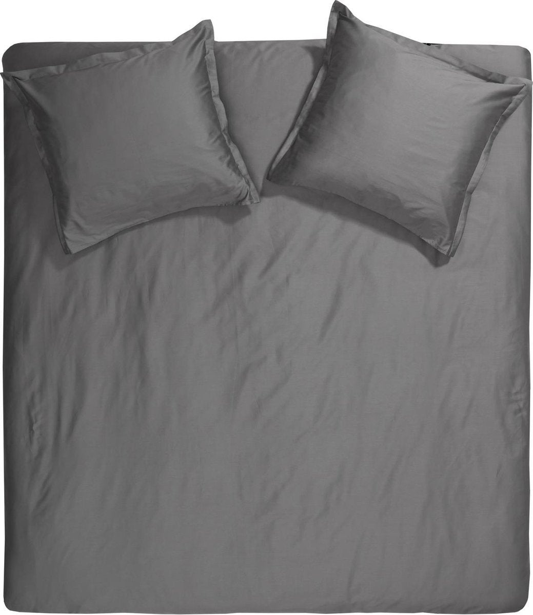 Cinderella sundays dekbedovertrek - lits-jumeaux - satijn - 240x200 220 cm - antraciet