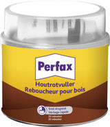 Perfax houtrotvuller 1000g can | hout restoratie vulmiddel | houtrotvuller voor binnenhuis projecten | rotvuller restoratie.