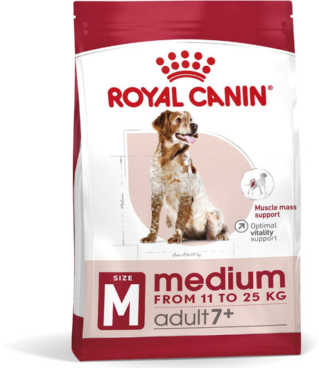 Royal canin medium adult 7+ - 4 kg - hondenvoer