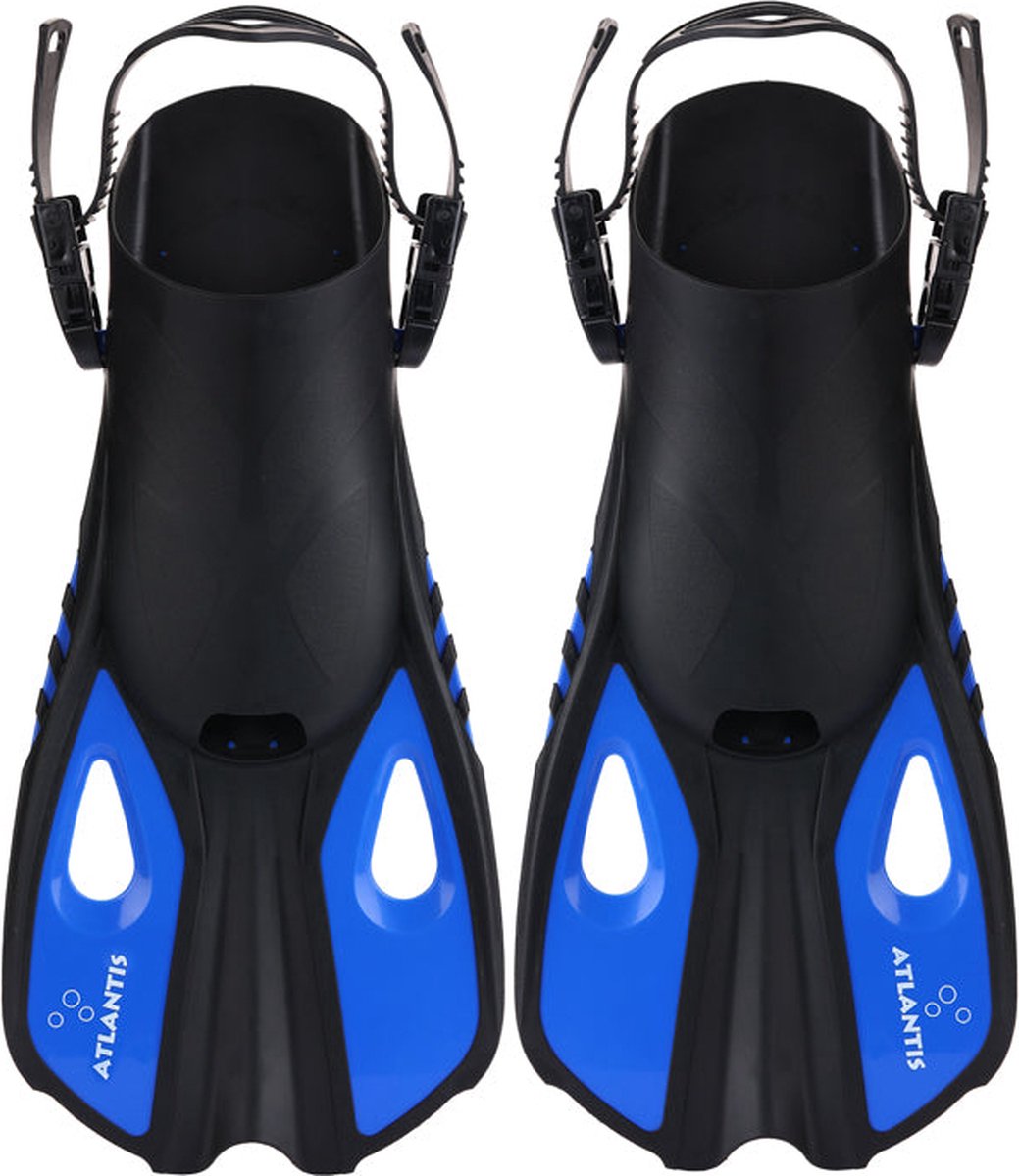 Atlantis snapper - zwemvliezen - flippers - kinderen - zwart blauw - 34-38
