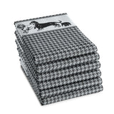 Ddddd theedoek saar 60x65 black | 6 stuks